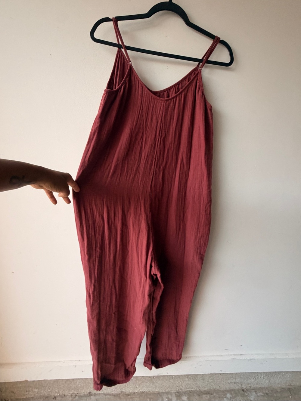 Universal Thread Spaghetti-Strap Jumper in Dusty Rose - Picture 3 of 4
